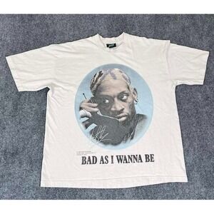 Dennis Rodman Tee X Jaee Editz Bad As I Wanna Be Oversized Size XXL